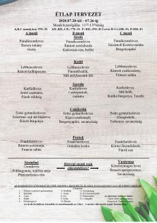 Heti menü 2020/30.hét