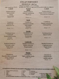 Heti menü 2020/32.hét