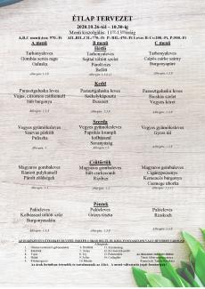 Heti menü 2020/44.hét