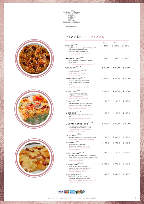 Pizzák / Pizza