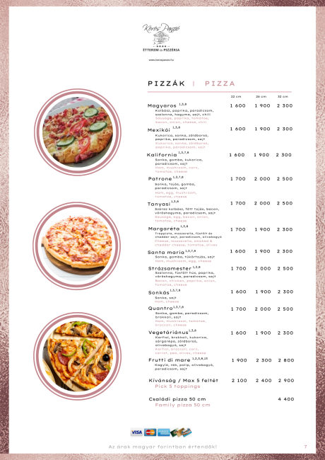Pizzák / Pizza