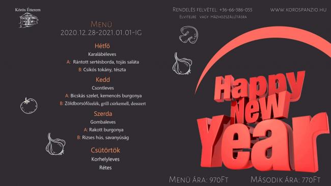 Heti menü 2020/53.hét