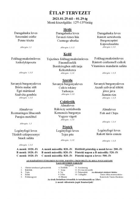 Heti menü 2021/04.hét
