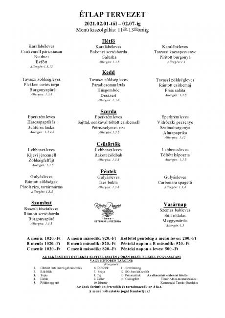 Heti menü 2021/05.hét