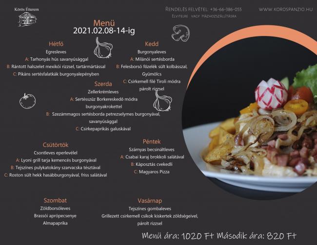 Heti menü 2021/06.hét