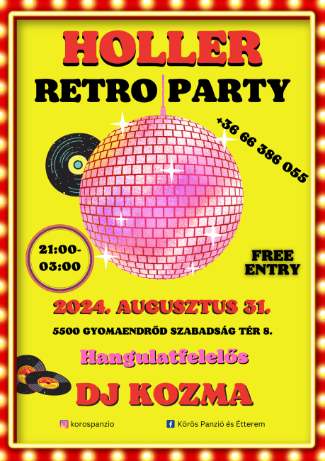Retro Party 2024.